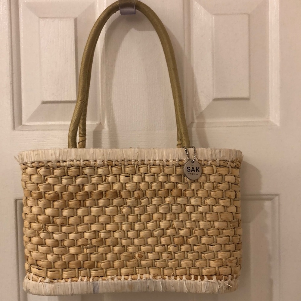 The Sak Original Small Woven Straw Tote